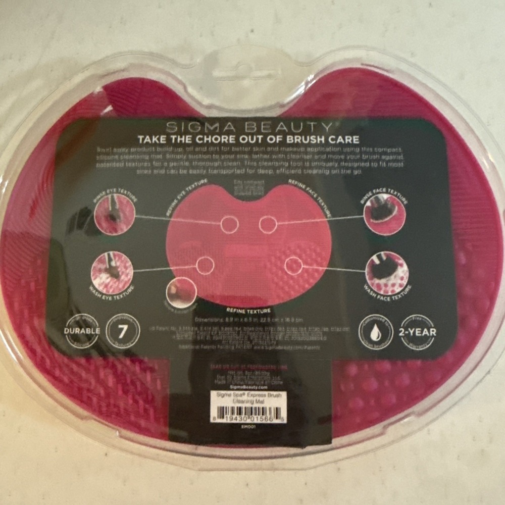 Sigma Spa Express Brush Cleaning Mat